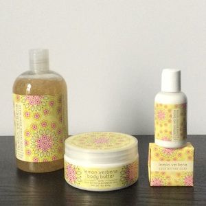 Greenwich Bay Trading Co Lemon Verbena Body Set